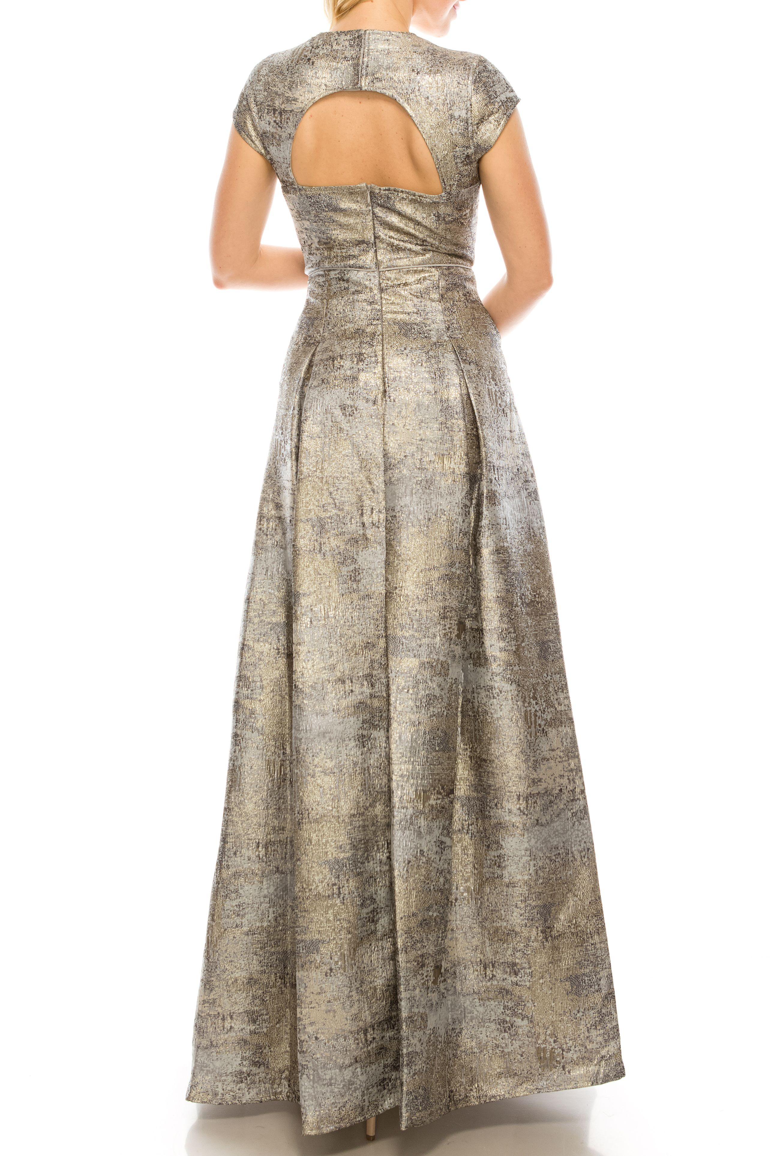 Aidan Mattox Long Formal Beaded Dress MD1E202411 - The Dress Outlet