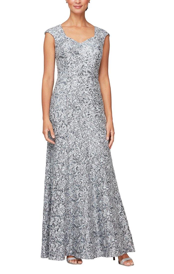 Light Blue Alex Evenings AE81122423 Formal Long Dress for $79.99 – The