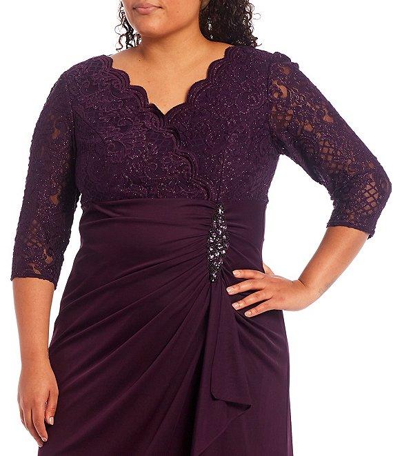 HOT ! Alex Evening Wear Plus Size Alex Evenings 496267 Plus Size Chiffon Dress With Sequin Jacket HOT ! Alex Evening Wear Plus Size Alex Evenings 496267 Plus Size Chiffon Dress With Sequin Jacket