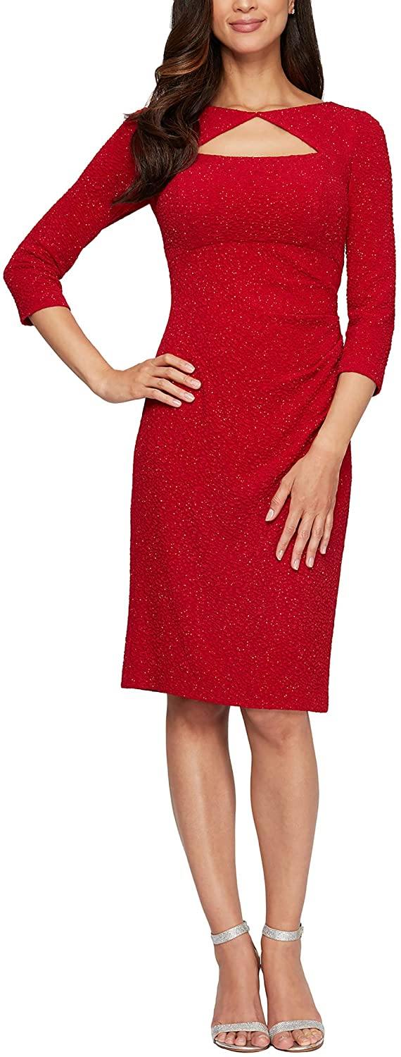Alex Evenings Cocktail Dress Formal 8125917 - The Dress Outlet