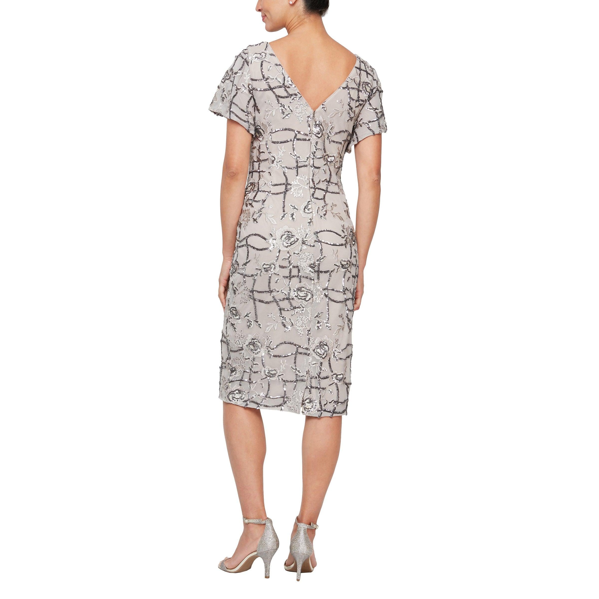 Alex Evenings Formal Cocktail Dress 81171201 - The Dress Outlet