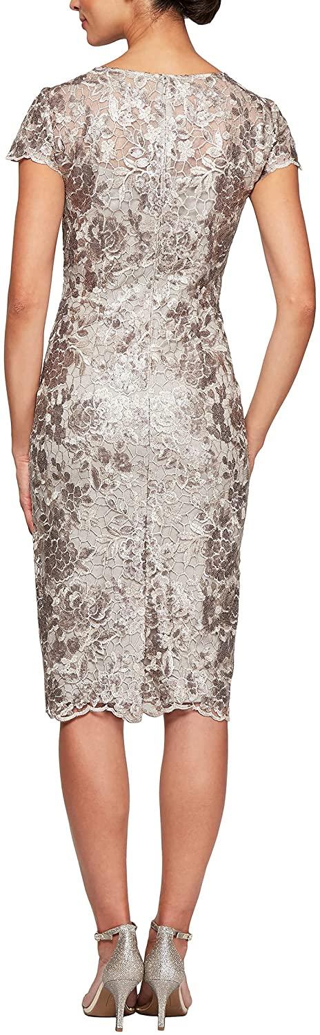 Alex Evenings AE8217884 Formal Cocktail Dress
