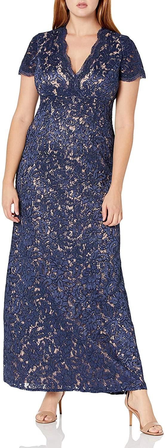 Alex Evenings Formal Long Dress 81171031 - The Dress Outlet