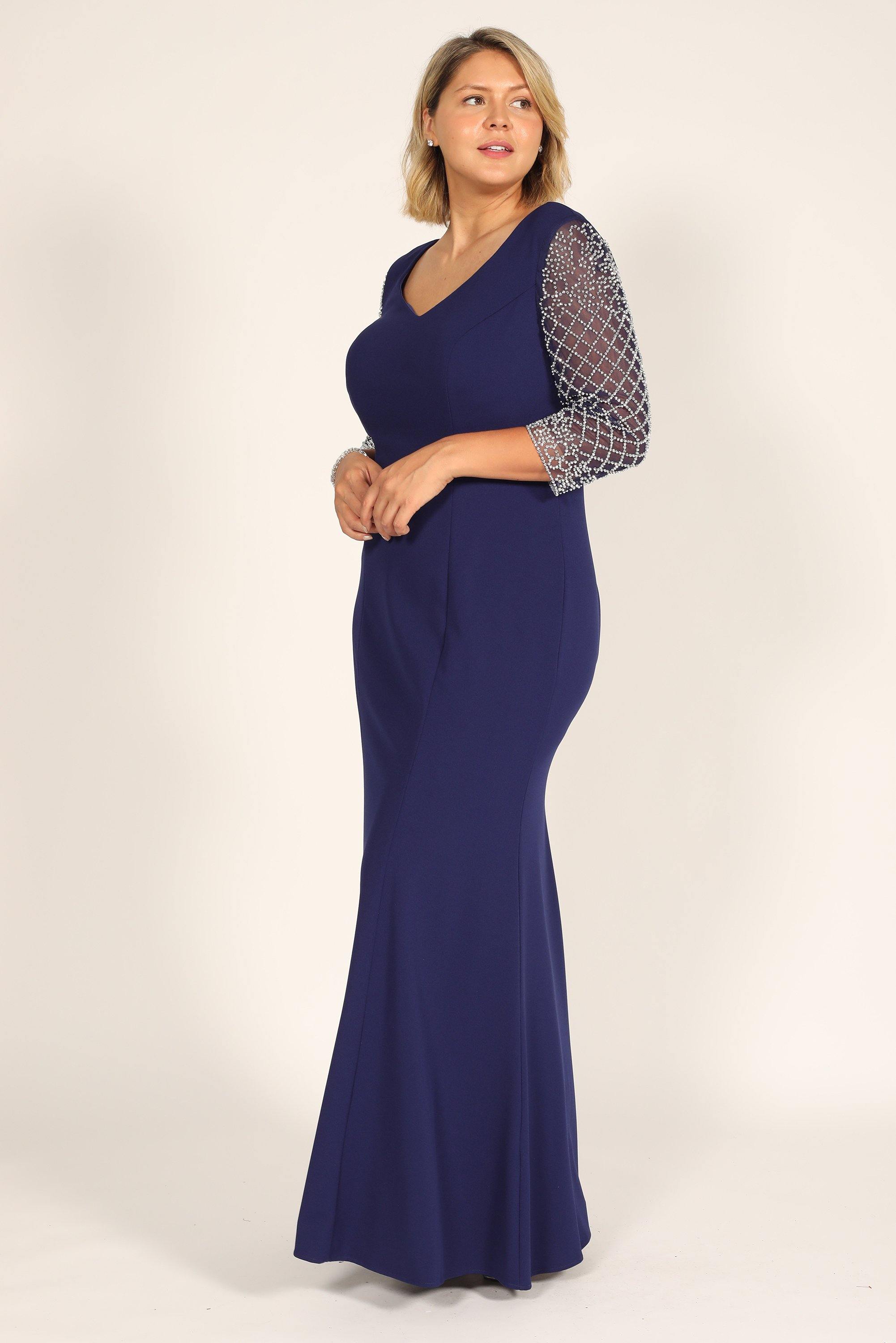 Alex Evenings Formal Long Dress 8160219 - The Dress Outlet