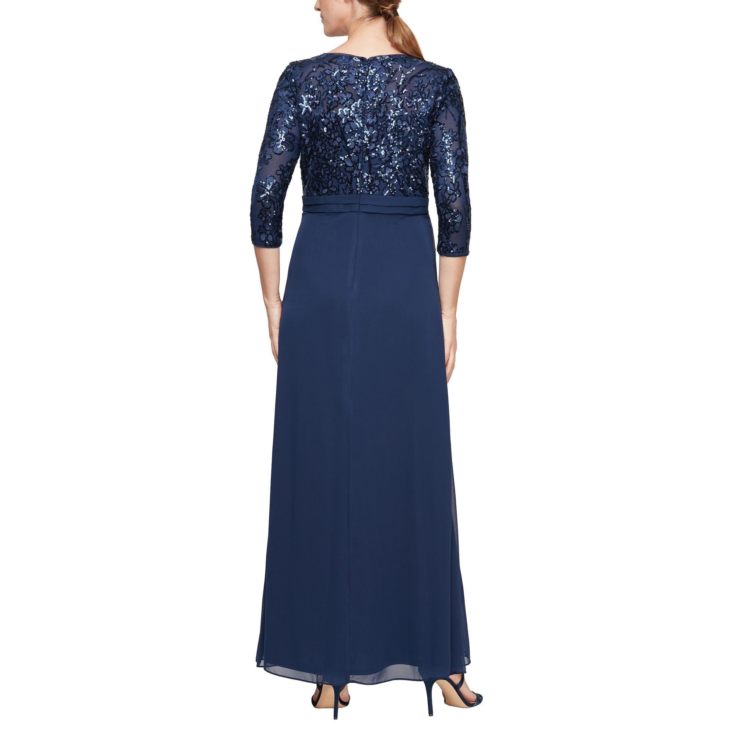 Alex Evenings Formal Long Dress 8196784 - The Dress Outlet