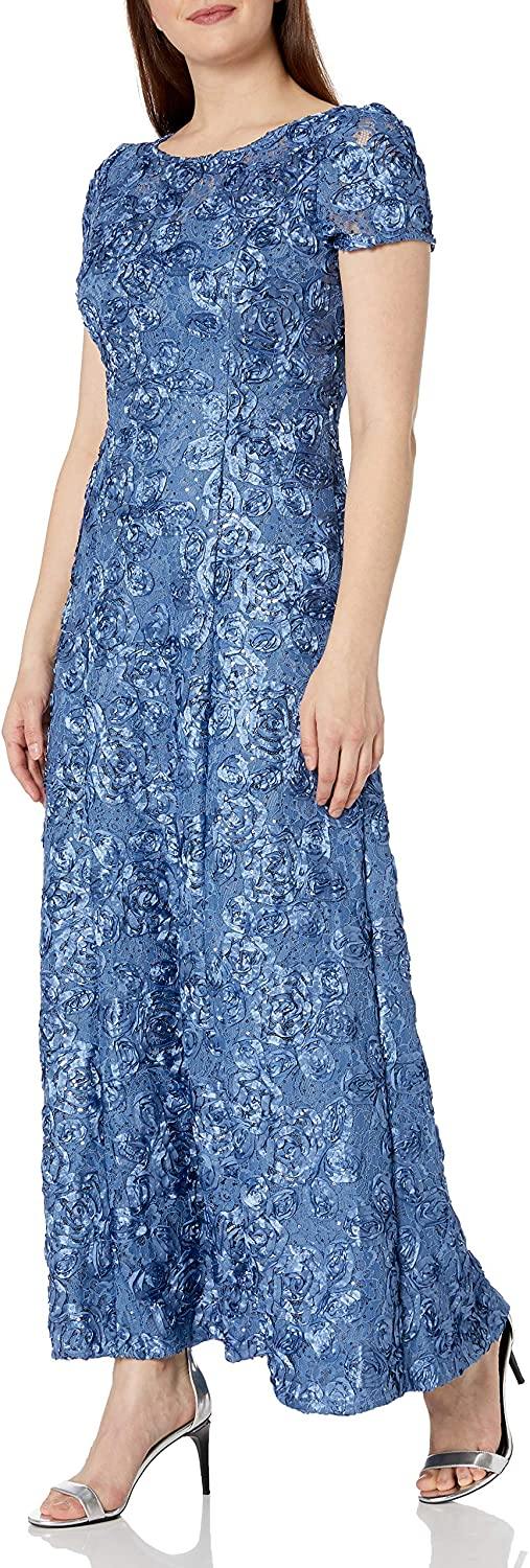 Alex Evenings AE212788 Long A-line Formal Dress