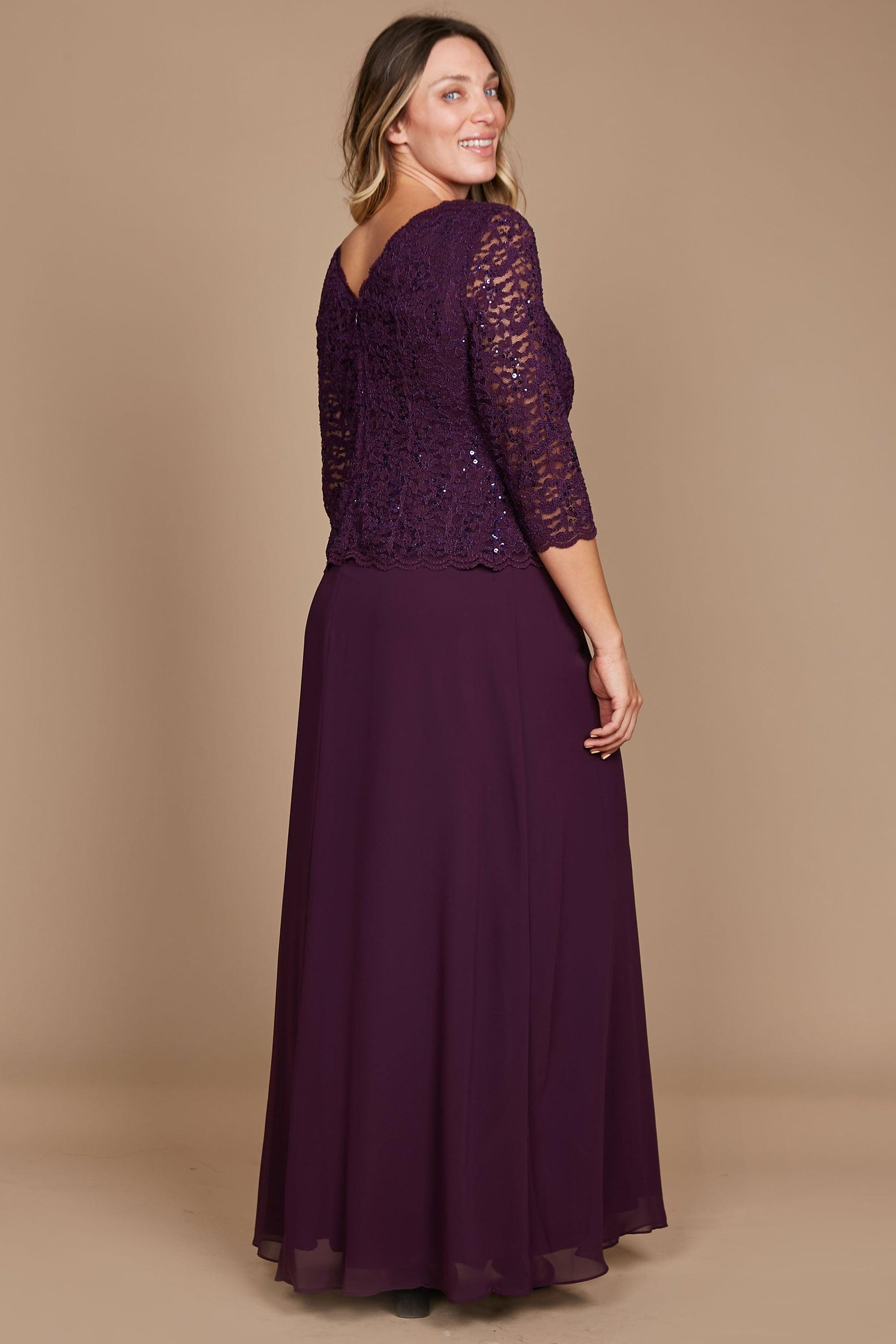 Alex Evenings AE412318 Long Formal Dress