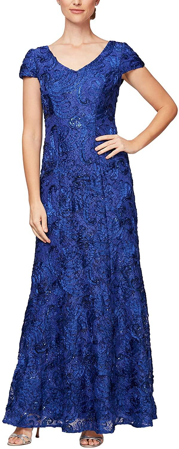 Alex Evenings AE81122328 Long Formal Dress