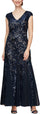 Alex Evenings Long Formal Dress 81122406 - The Dress Outlet