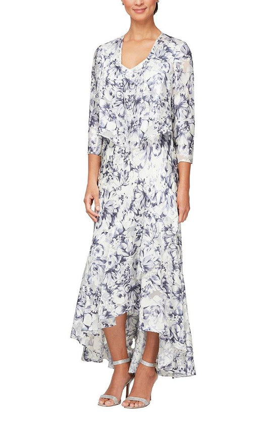 Alex Evenings Long Formal Dress 8175874 - The Dress Outlet