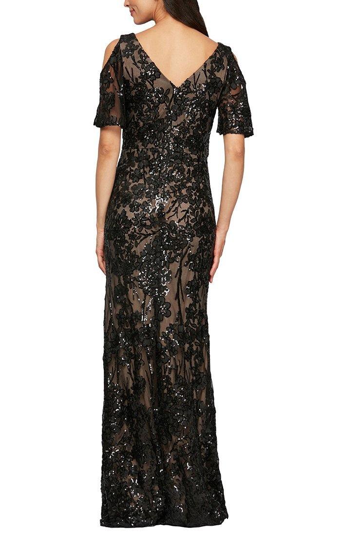 Alex Evenings AE8196611 Long Formal Dress