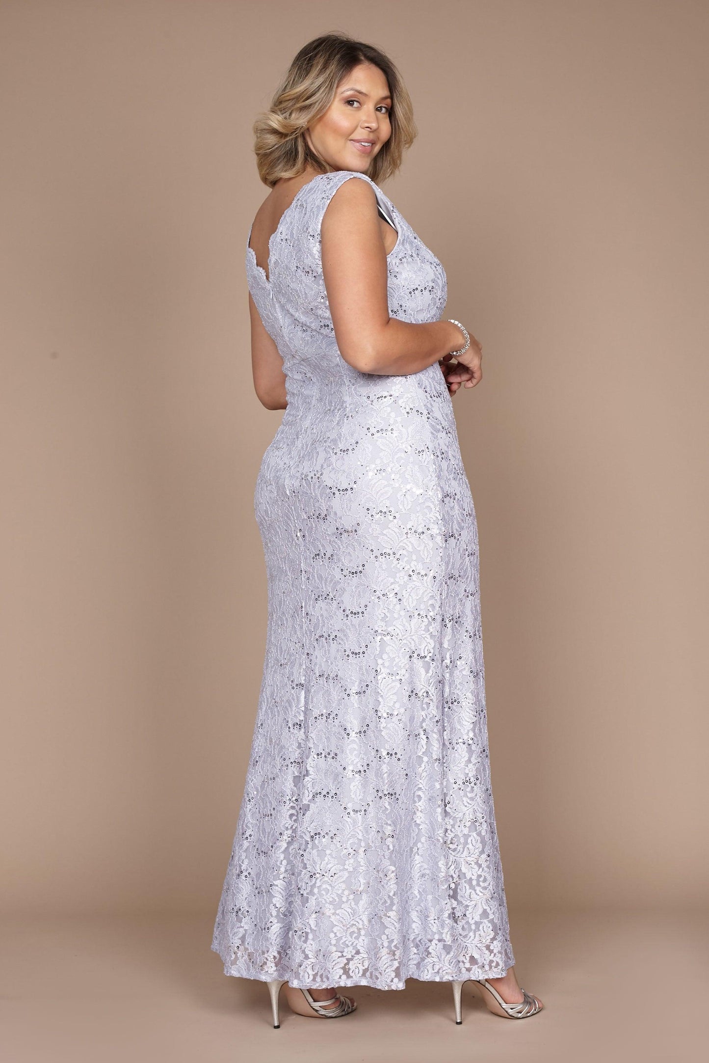 Alex Evenings Long Mother of the Bride Dress 81122344 - The Dress Outlet