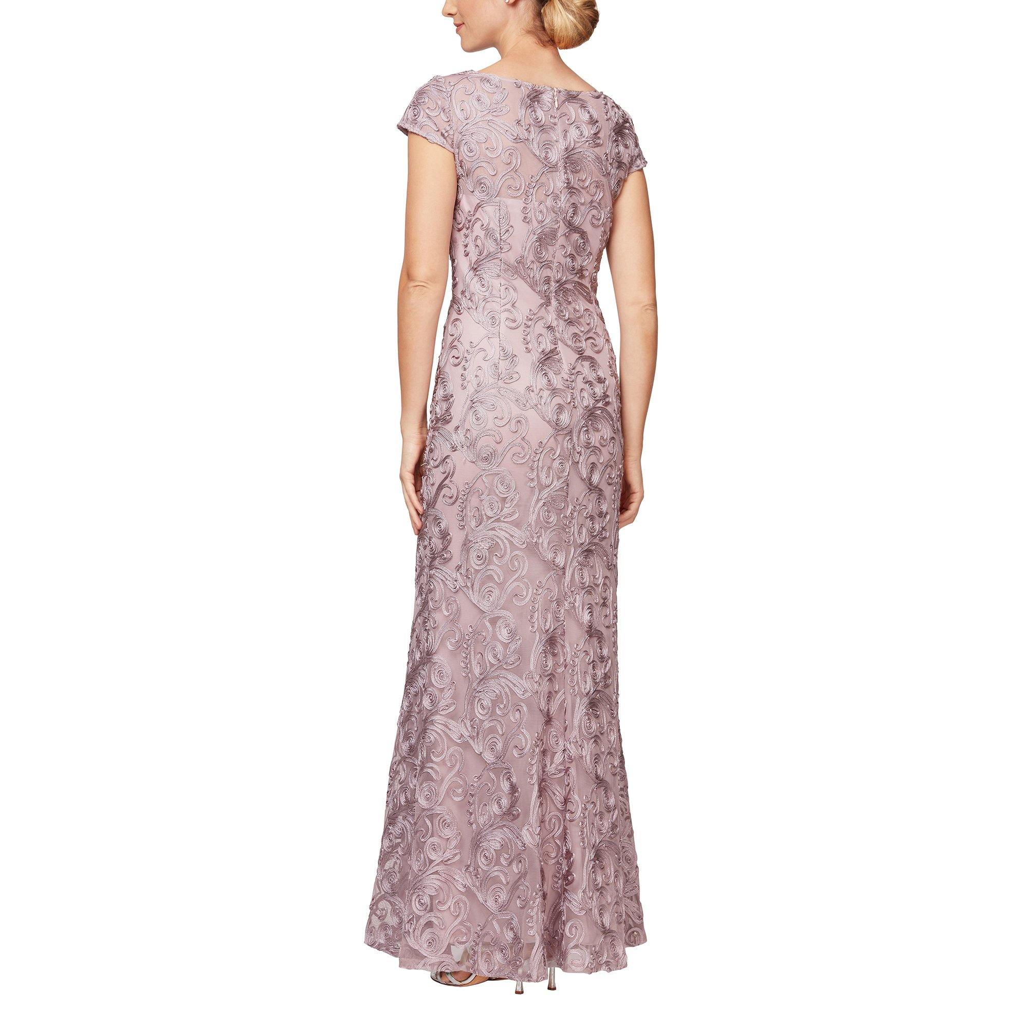 Alex Evenings Long Mother of the Bride Dress 81171025 - The Dress Outlet