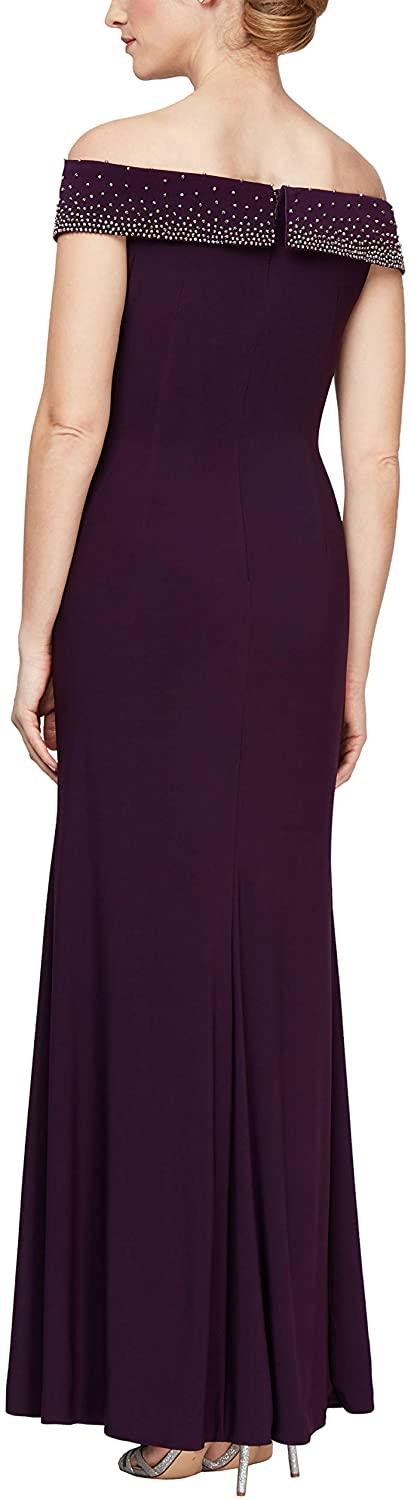 Alex Evenings AE81351553 Long Mother of the Bride Dress