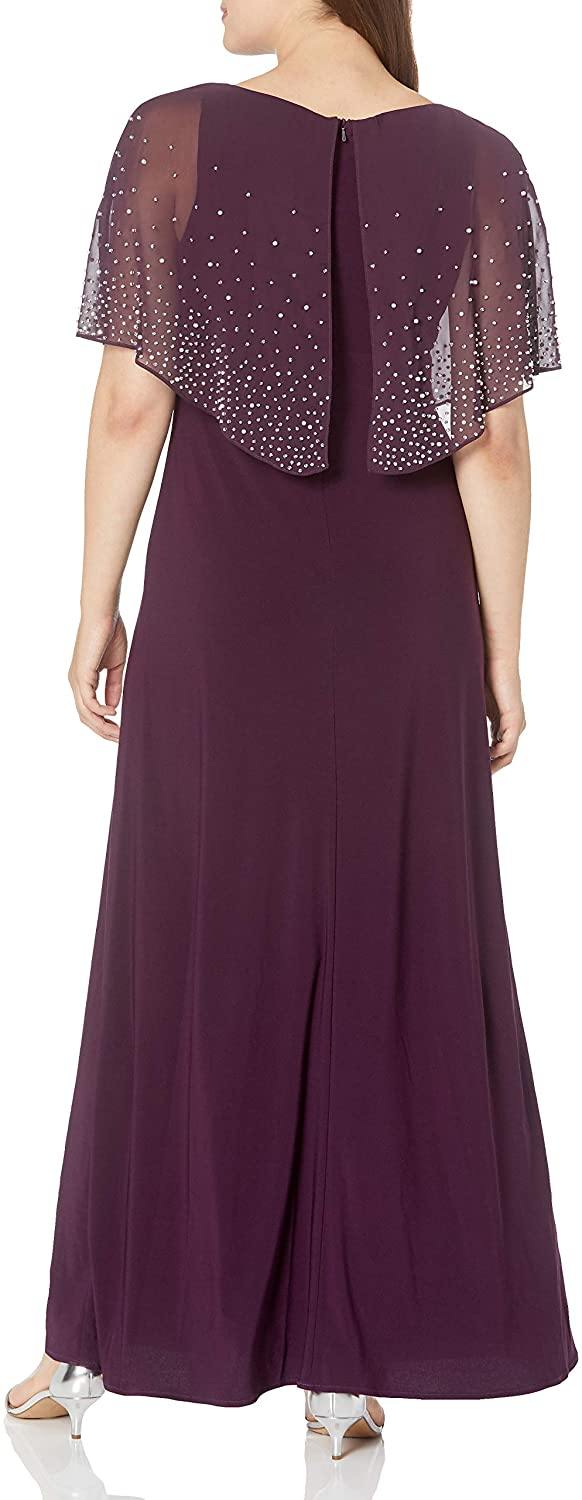 Alex Evenings Long Mother of the Bride Dress 82351534 - The Dress Outlet