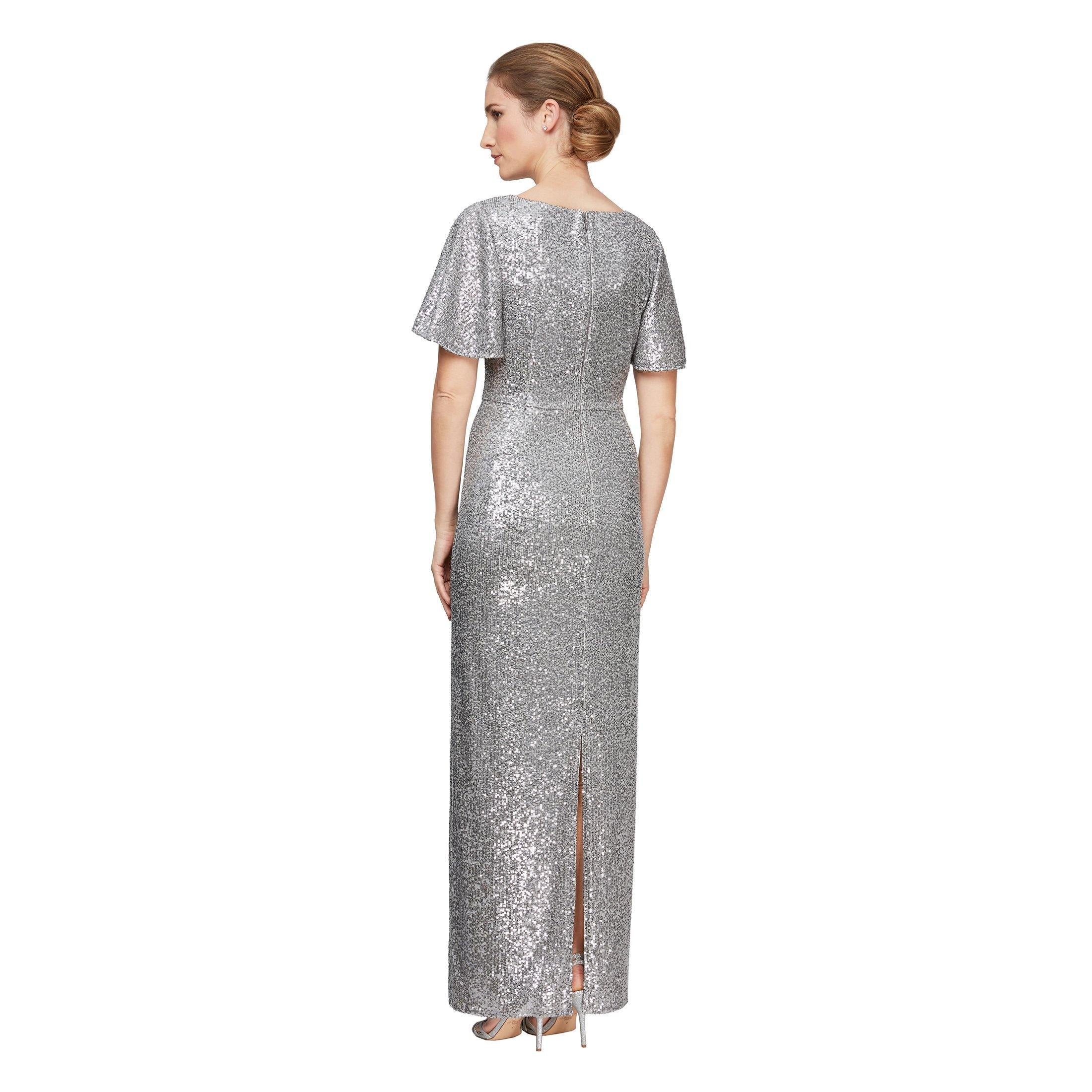 Alex Evenings Silver Dress Cocktail Dresses Alex Evenings Silver Dress Hot Elegant Long Party Alex Evenings Silver Dress Cocktail Dresses Alex Evenings Silver Dress Hot Elegant Long Party
