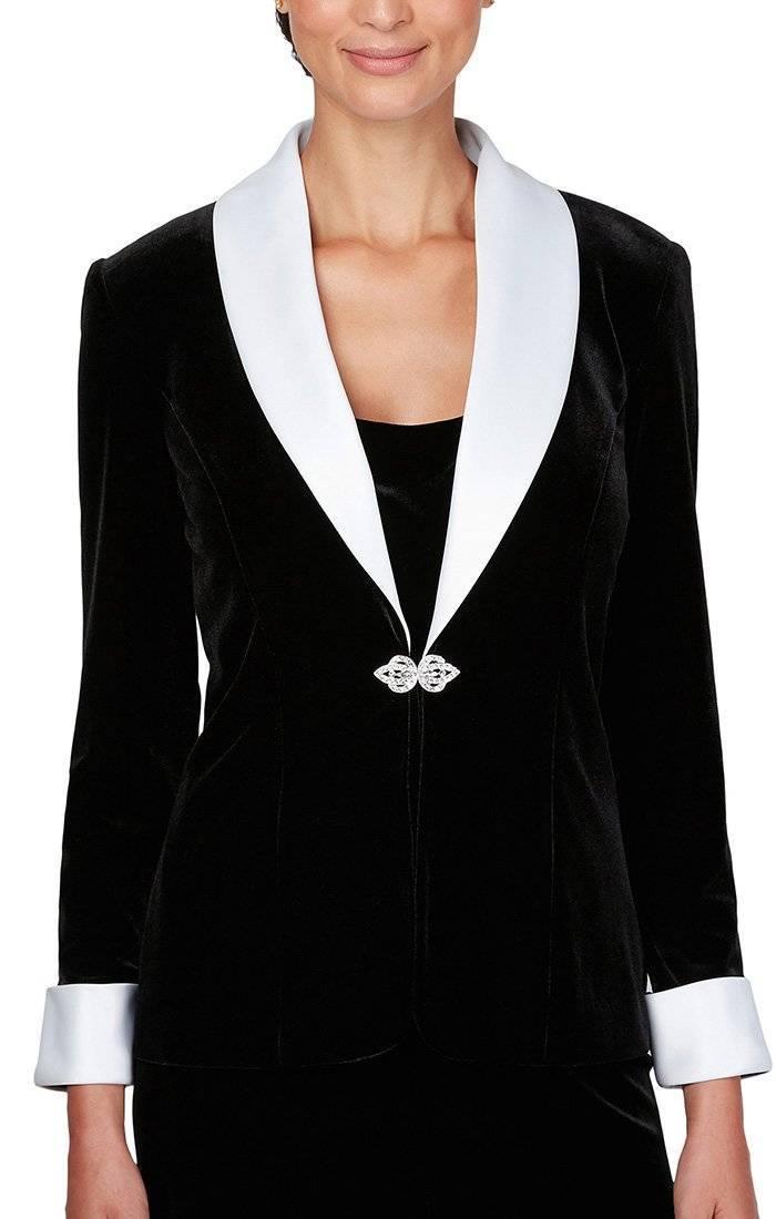 Alex Evenings Long Sleeve Top 3915745 - The Dress Outlet