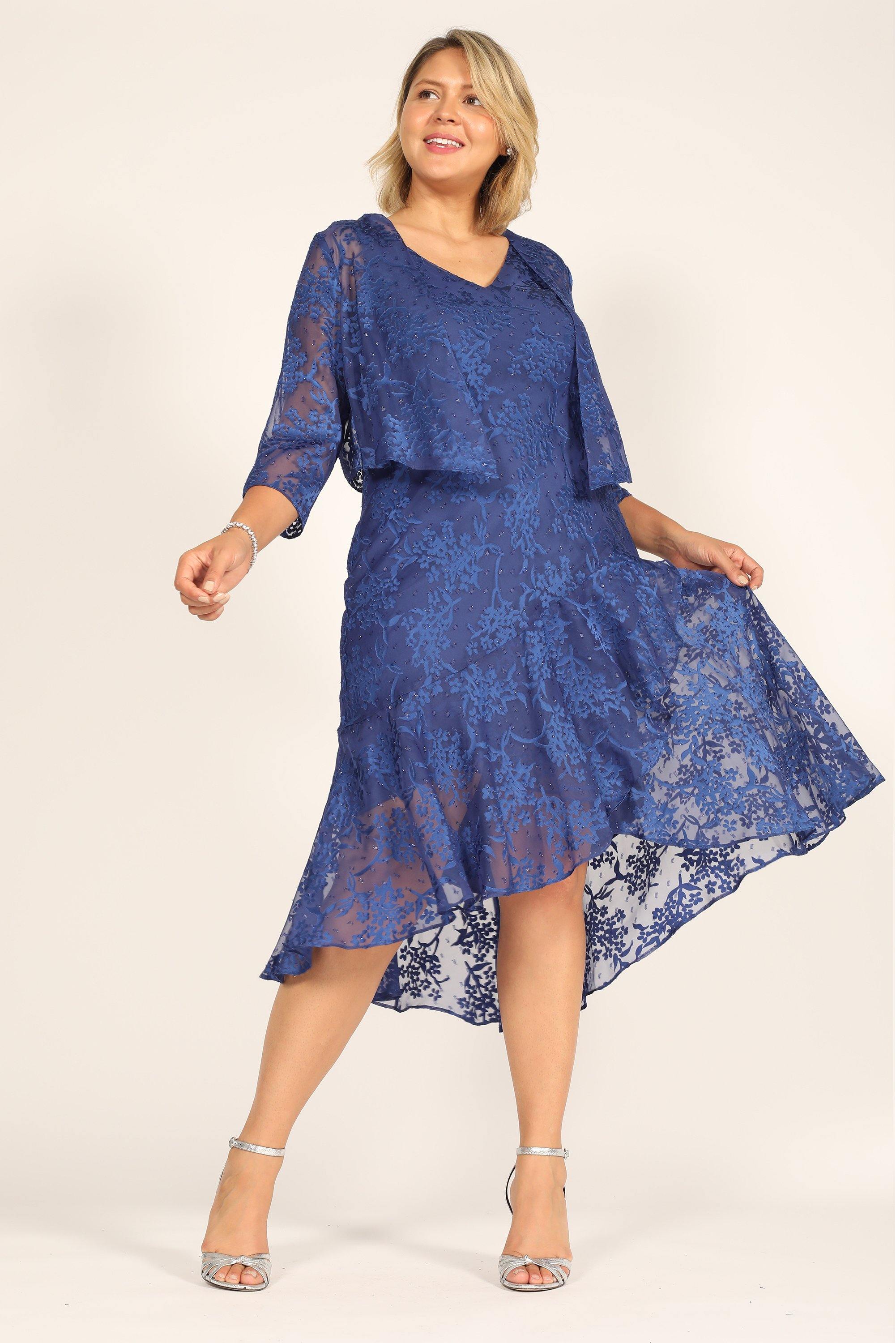 Alex Evenings Mother of the Bride Dress 8275734 - The Dress Outlet
