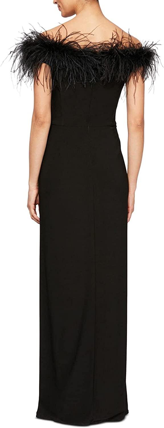 Alex Evenings AE82351465 Off Shoulder Long Dress
