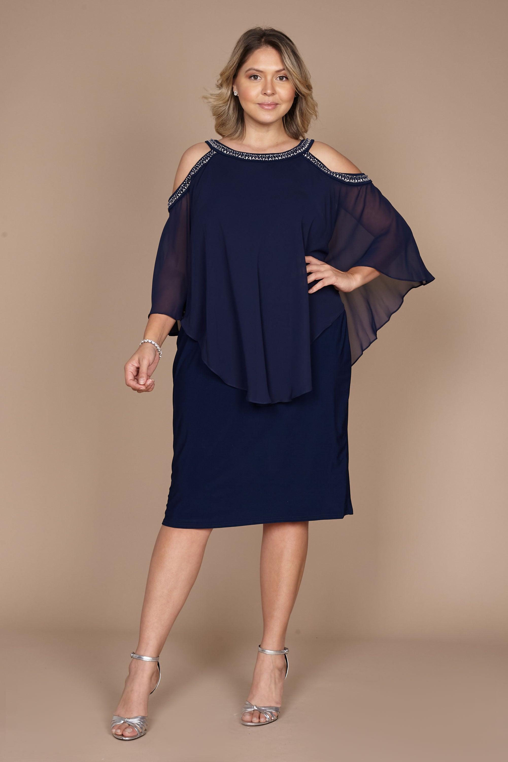 Alex Evenings AE4351340 Plus Size Cocktail Dress | The Dress Outlet