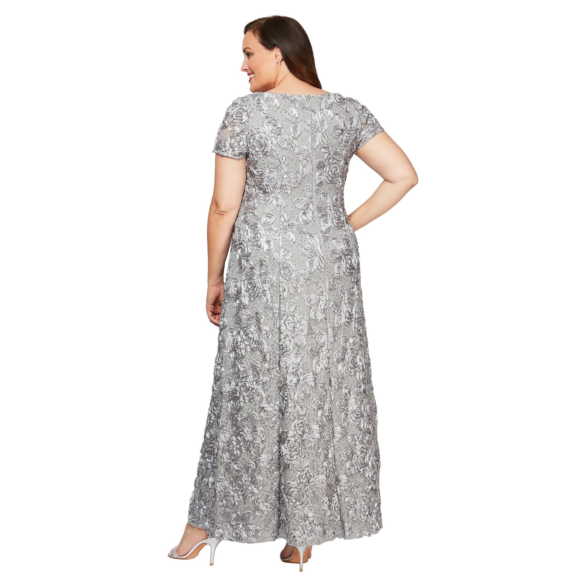 Dove Alex Evenings AE412788 Plus Size Long Formal Dress for 279.99