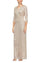Formal Dresses Sequin Long Formal Dress Taupe