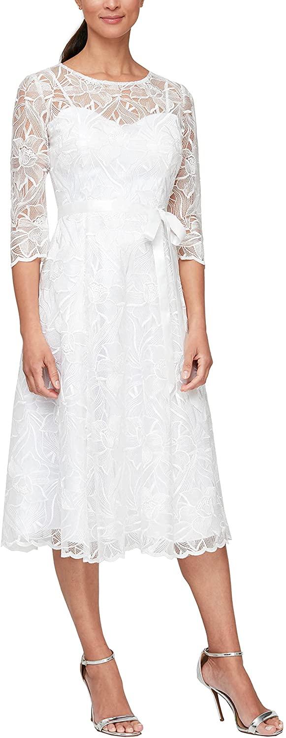 Alex Evenings Short Formal Dress 8117835 - The Dress Outlet