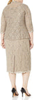 Alex Evenings Short Lace Formal Dress 81122329 - The Dress Outlet