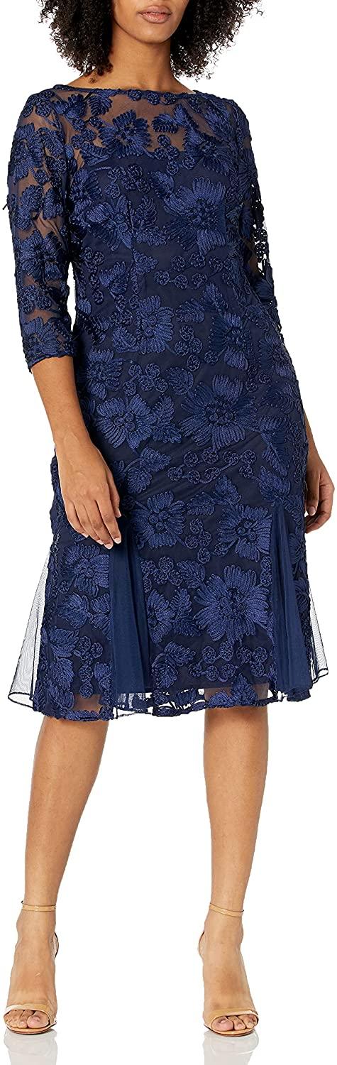 Alex Evenings AE117412 Short Mother of the Bride Dress