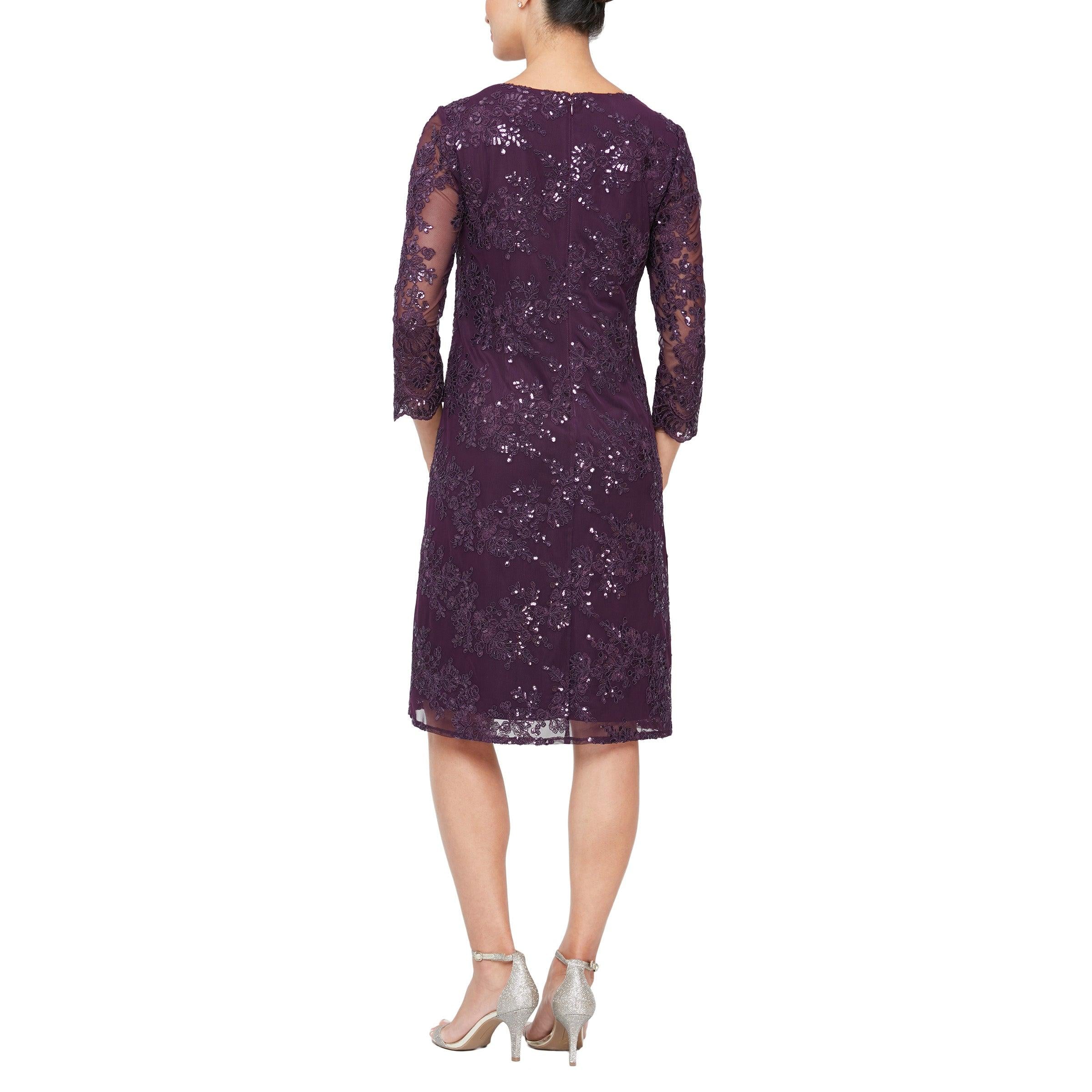 Alex Evenings Short Mother of the Bride Dress 811712226 - The Dress Outlet