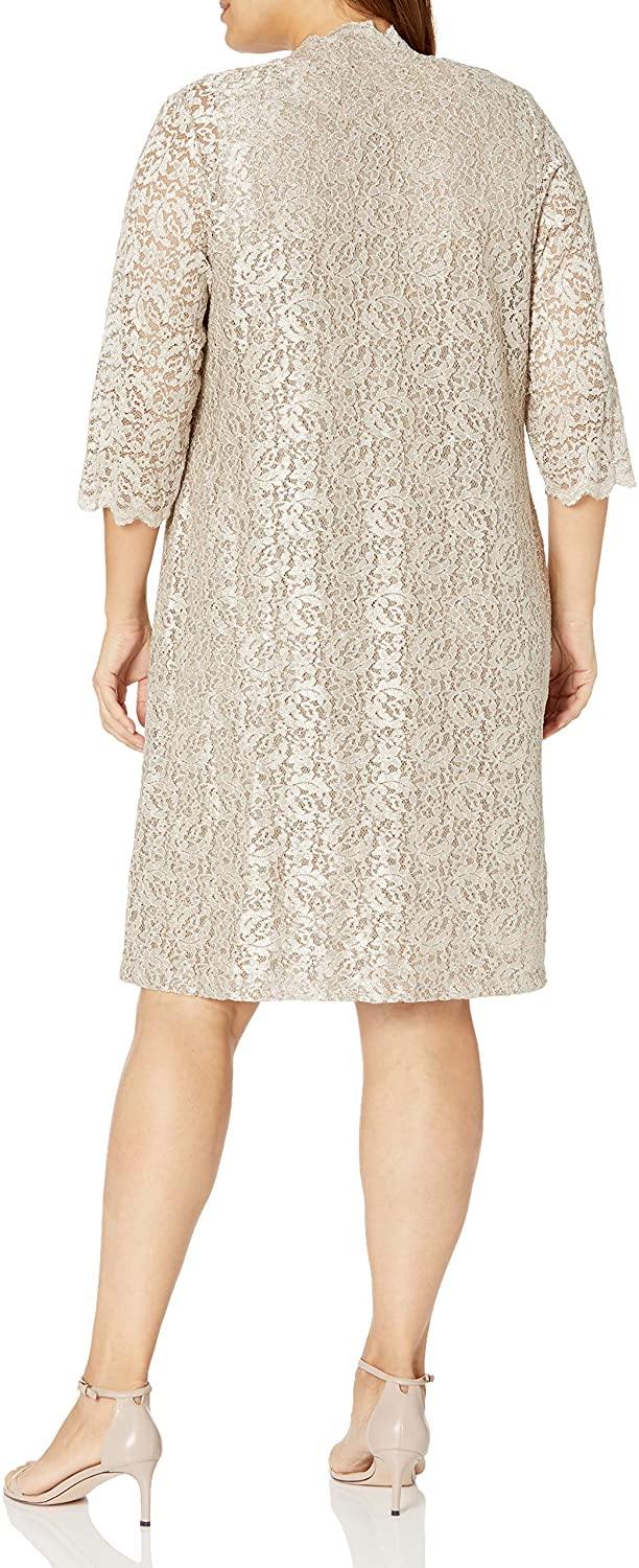 Alex Evenings AE4121655 Short Mother of the Bride Dress