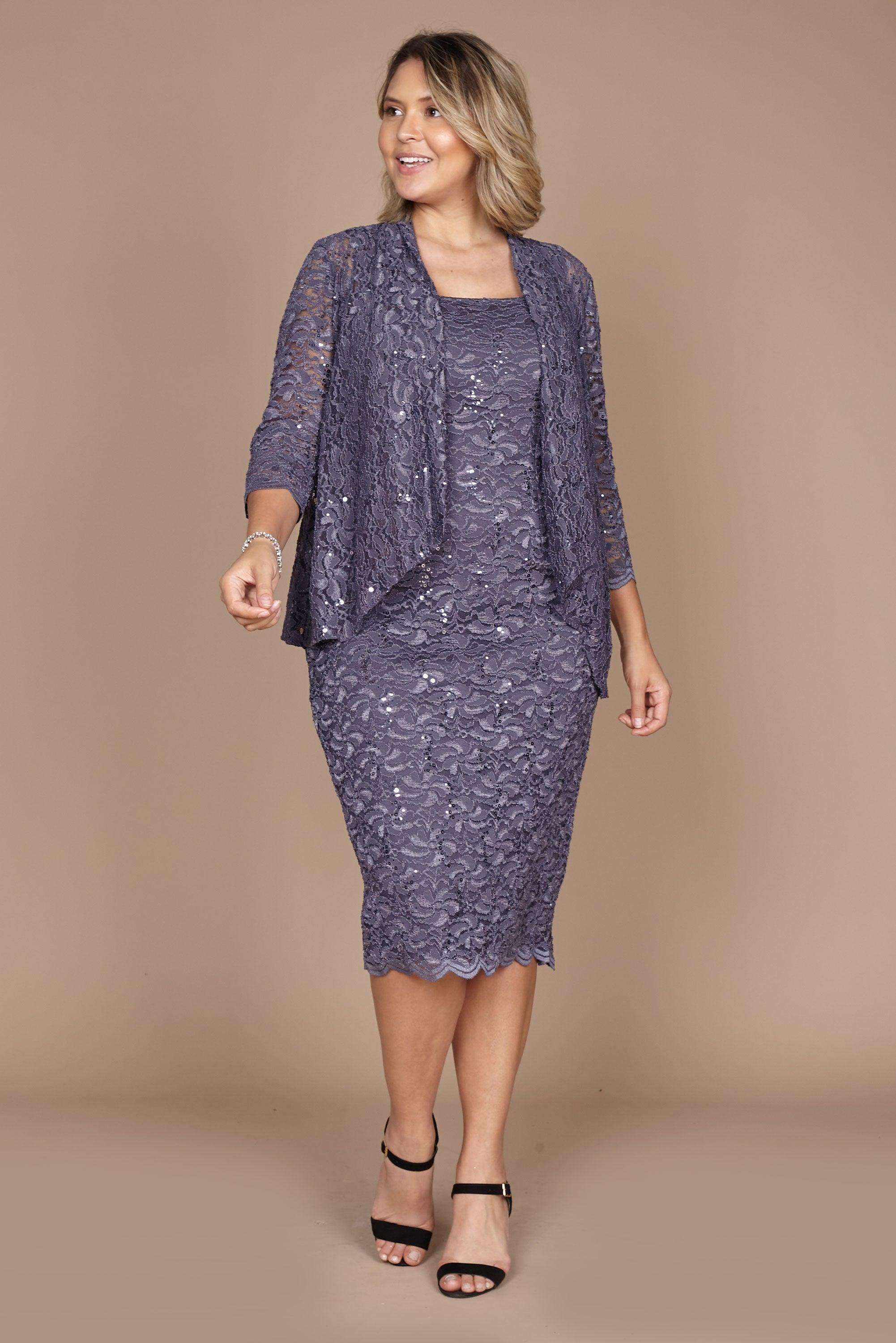 Alex Evenings Short Two Piece Dress 1121902 - The Dress Outlet