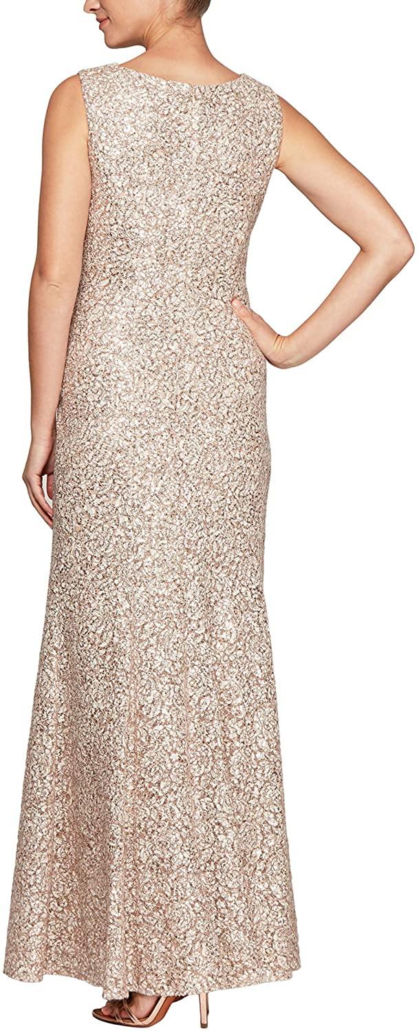 Alex Evenings AE2121979 Sleeveless Long Formal Dress