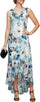 Alex Evenings Sleeveless Printed Formal Dress 8175848 - The Dress Outlet