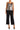 Adrianna Papell AP1E206282 Spaghetti Strap Popover Mesh Crepe Jumpsuit