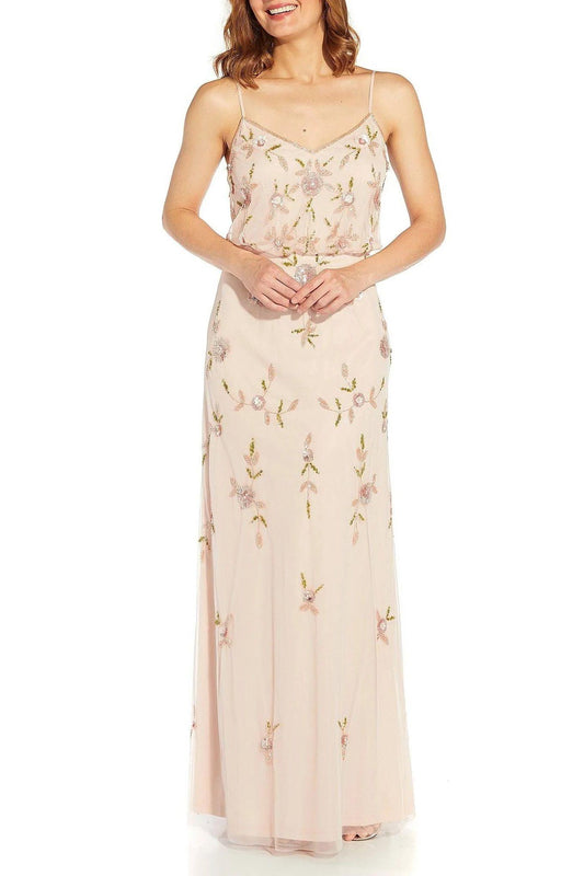 Formal Dresses Sweetheart Sleeveless Long Formal Dress SHELL MULTI