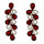 Bridal Rhinestone Chandelier Teardrop Earrings - The Dress Outlet