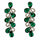 Bridal Rhinestone Chandelier Teardrop Earrings - The Dress Outlet