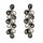Bridal Rhinestone Chandelier Teardrop Earrings - The Dress Outlet