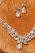 Bridal Rhinestone Wedding Necklace Set - The Dress Outlet