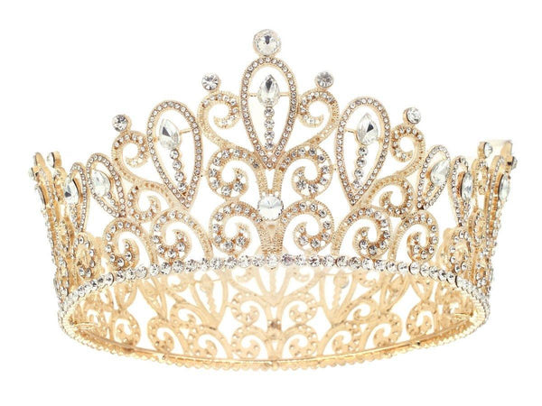 Bridal Wedding Rhinestone Bohemian Tiara Crown