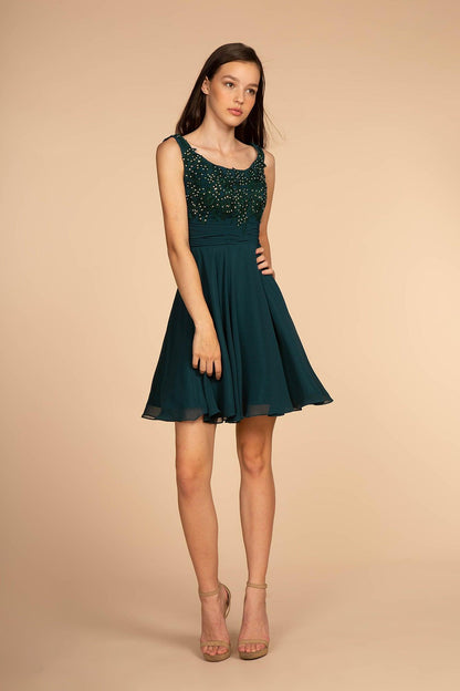 Cocktail Sleeveless Prom Dress Sale - The Dress Outlet