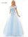 Colors Long A-Line Off Shoulder Prom Dress 2992 - The Dress Outlet
