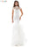 Colors Long Cap Sleeve Formal Mermaid Prom Gown 842 - The Dress Outlet