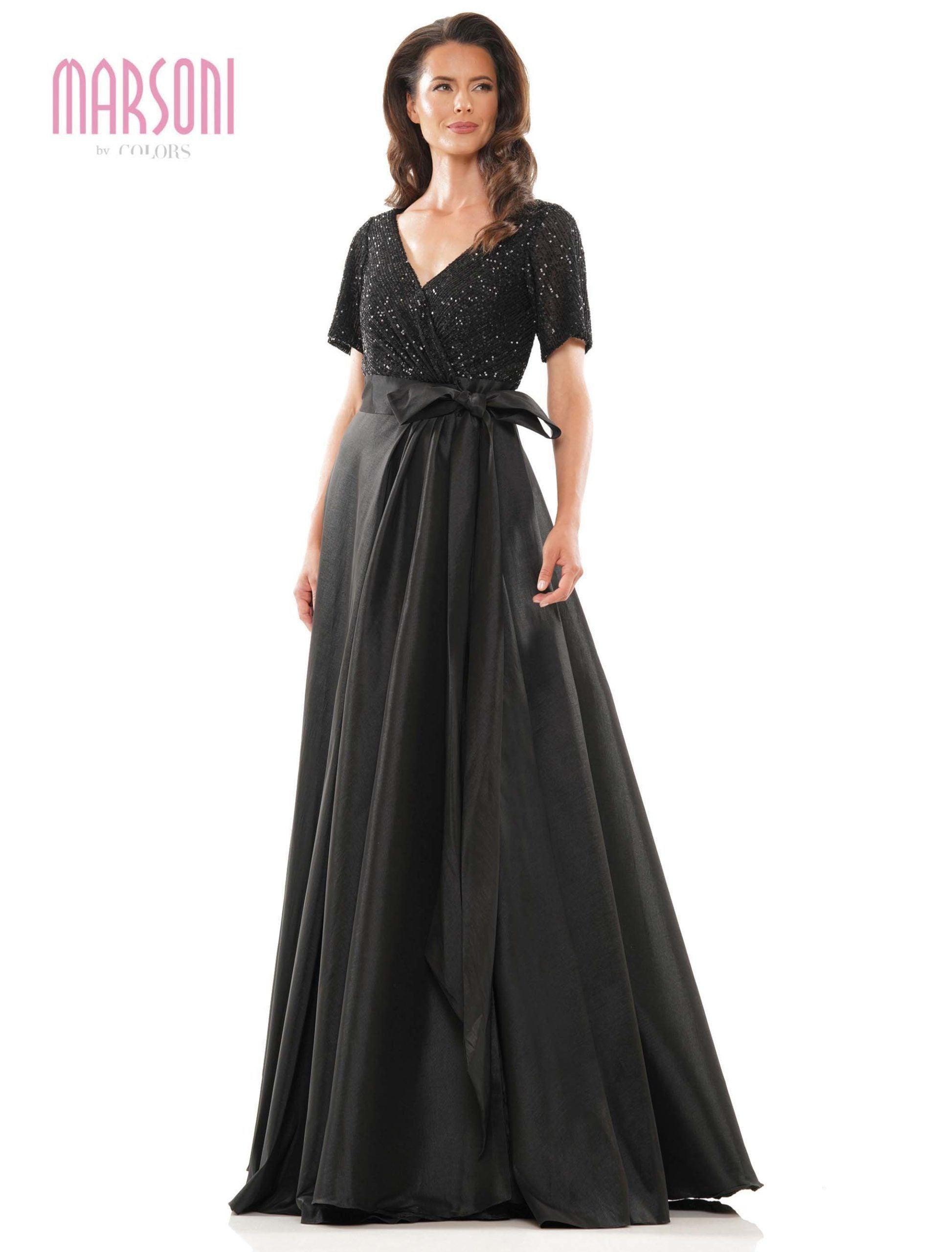 Marsoni M316 Colors Long Formal A Line Dress