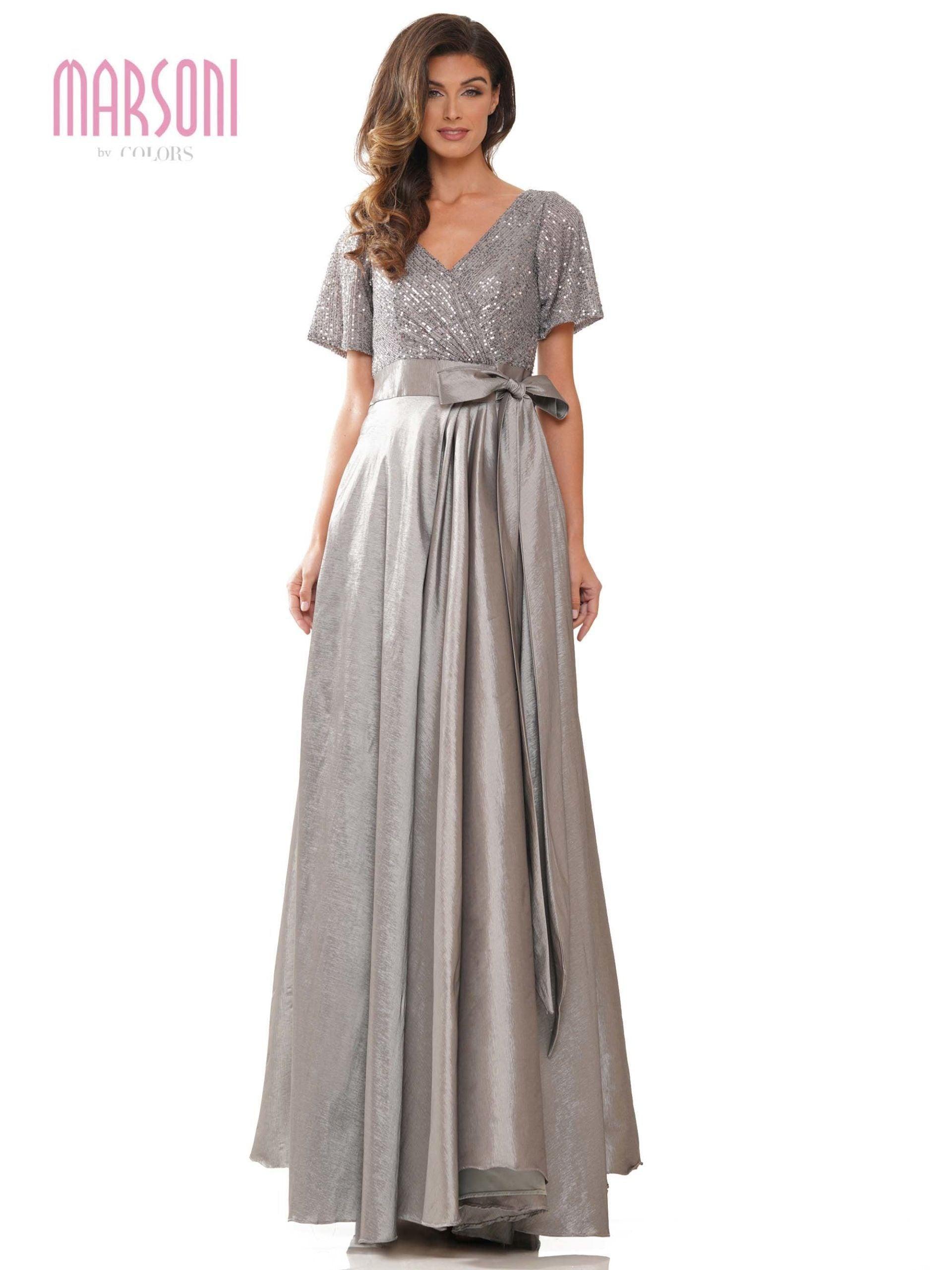 Marsoni M316 Colors Long Formal A Line Dress