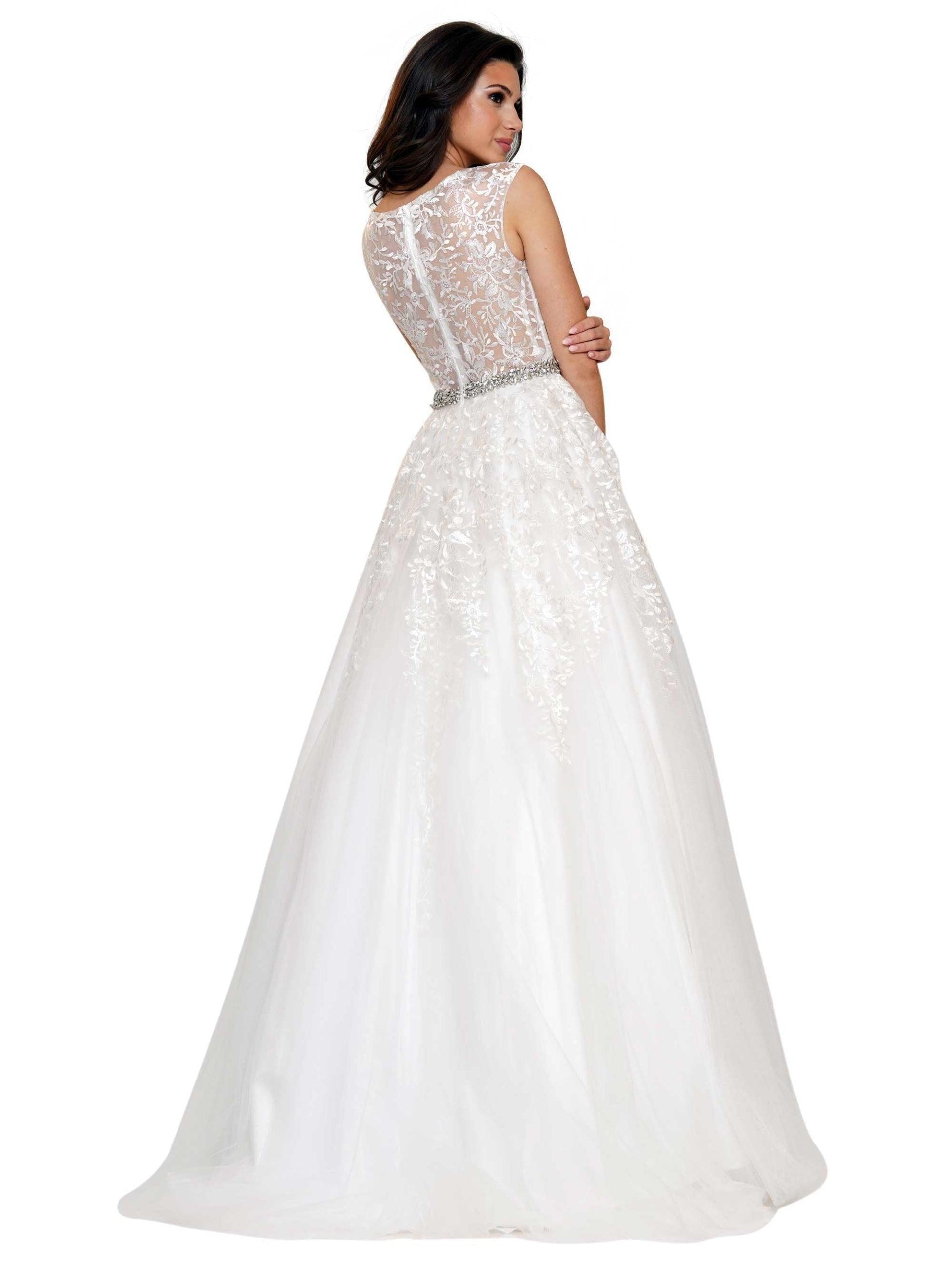 Colors Long Formal Beaded Prom Ball Gown 2744 - The Dress Outlet