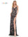 Colors Long Formal Fitted Prom Dress 117 - The Dress Outlet
