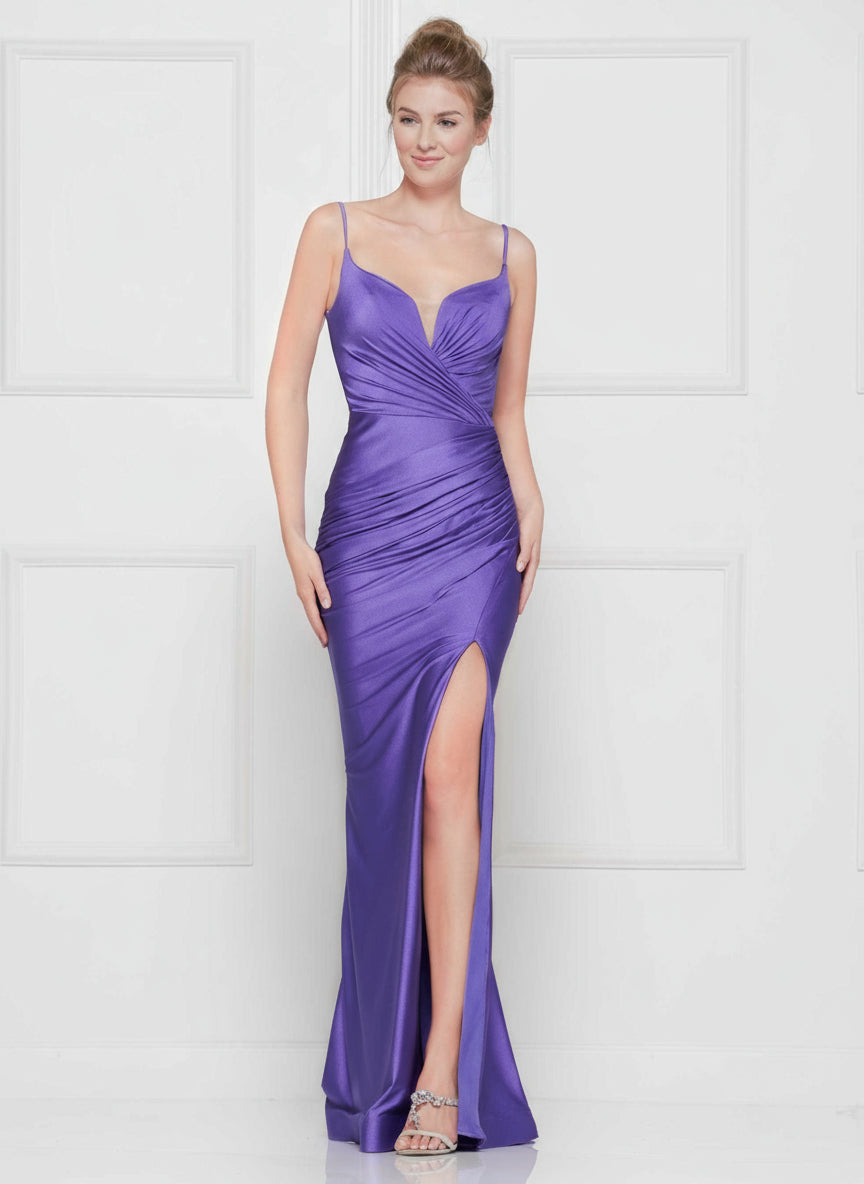Colors Long Formal Fitted Prom Dress 2032 - The Dress Outlet