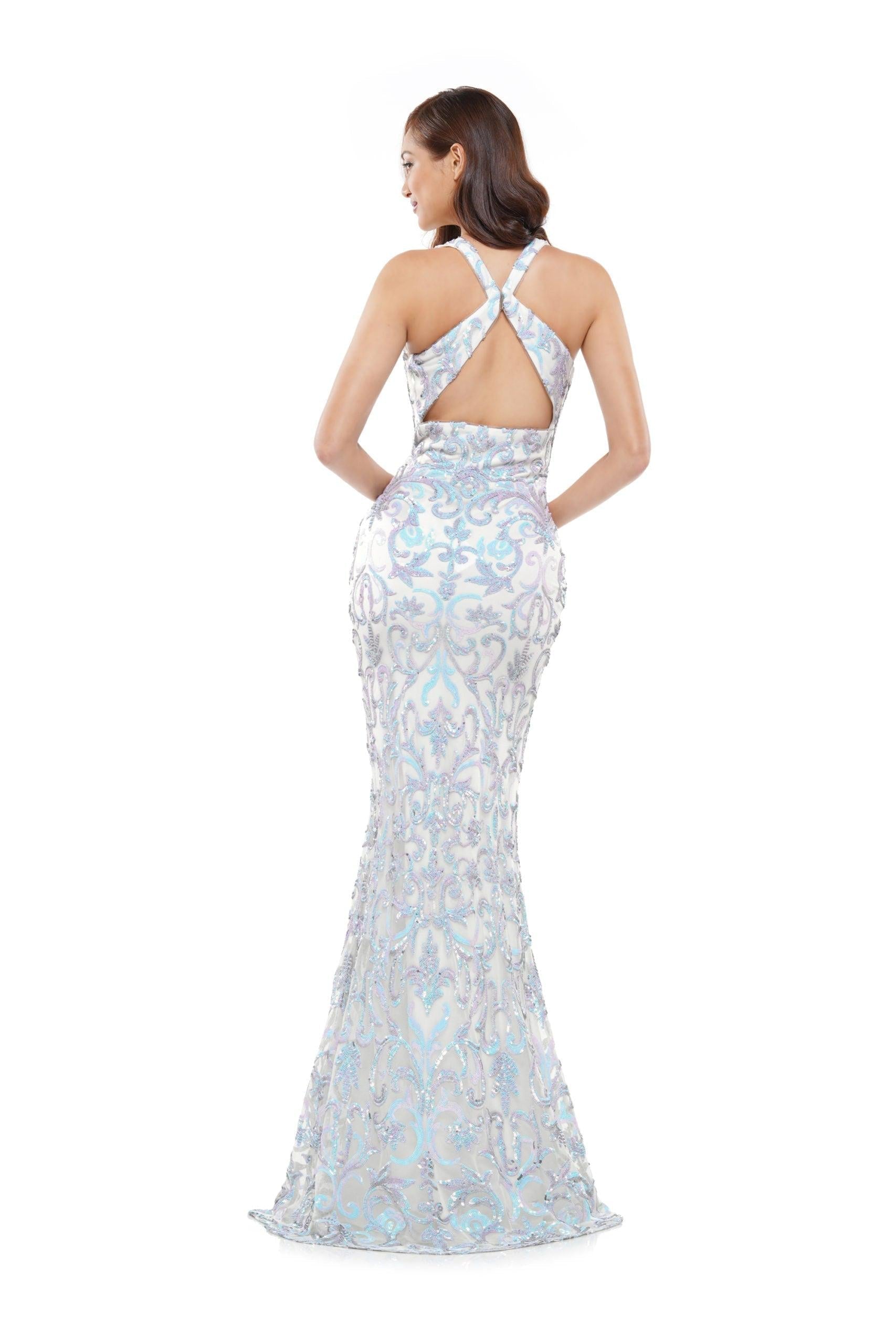 Colors Long Formal Fitted Prom Dress 2520 - The Dress Outlet
